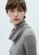 MANGO GINO 87030639-92 MANGO WOMEN T-SHIRT LONG SLEEVE-4