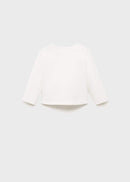 MANGO CAR 87031059-02 MANGO KIDS NEW BORN BABY T-SHIRT SHORT SLEEVE-3