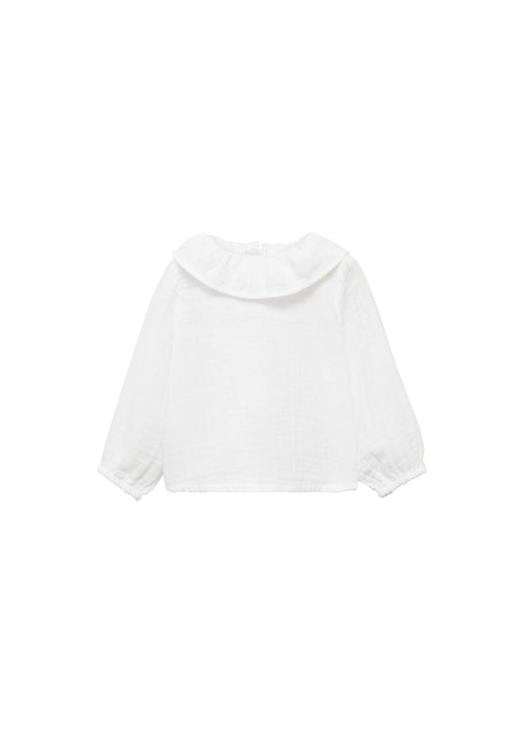 MANGO CARACAS 87032897-02 MANGO KIDS NEW BORN BABY BLOUSE