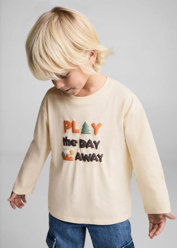 MANGO AWAY 87033646-05 MANGO KIDS BABY BOY T-SHIRT LONG SLEEVE