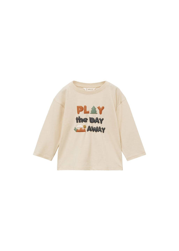 MANGO AWAY 87033646-05 MANGO KIDS BABY BOY T-SHIRT LONG SLEEVE