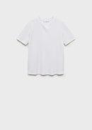 MANGO RITAPI 87034079-01 MANGO WOMEN T-SHIRT SHORT SLEEVE-3