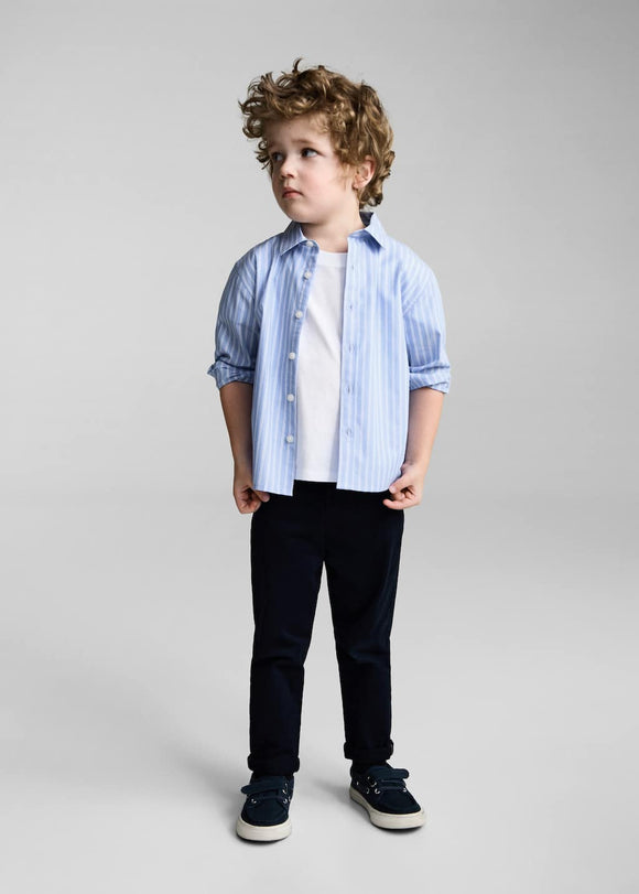 MANGO CARLOSB 87034792-50 MANGO KIDS BABY BOY SHIRT LONG SLEEVE