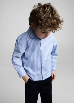 MANGO CARLOSB 87034792-50 MANGO KIDS BABY BOY SHIRT LONG SLEEVE