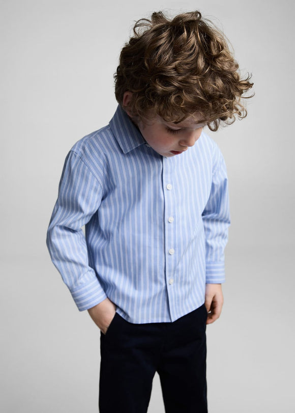 MANGO CARLOSB 87034792-50 MANGO KIDS BABY BOY SHIRT LONG SLEEVE