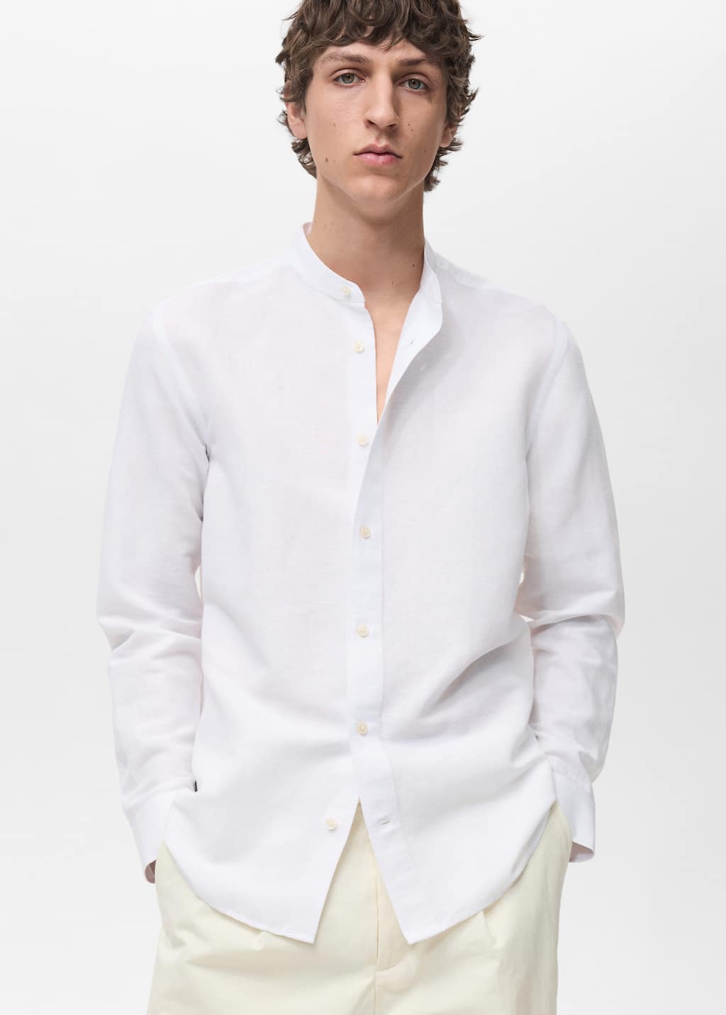 MANGO CHENNAI 87035934-01 MANGO MAN SHIRT LONG SLEEVE