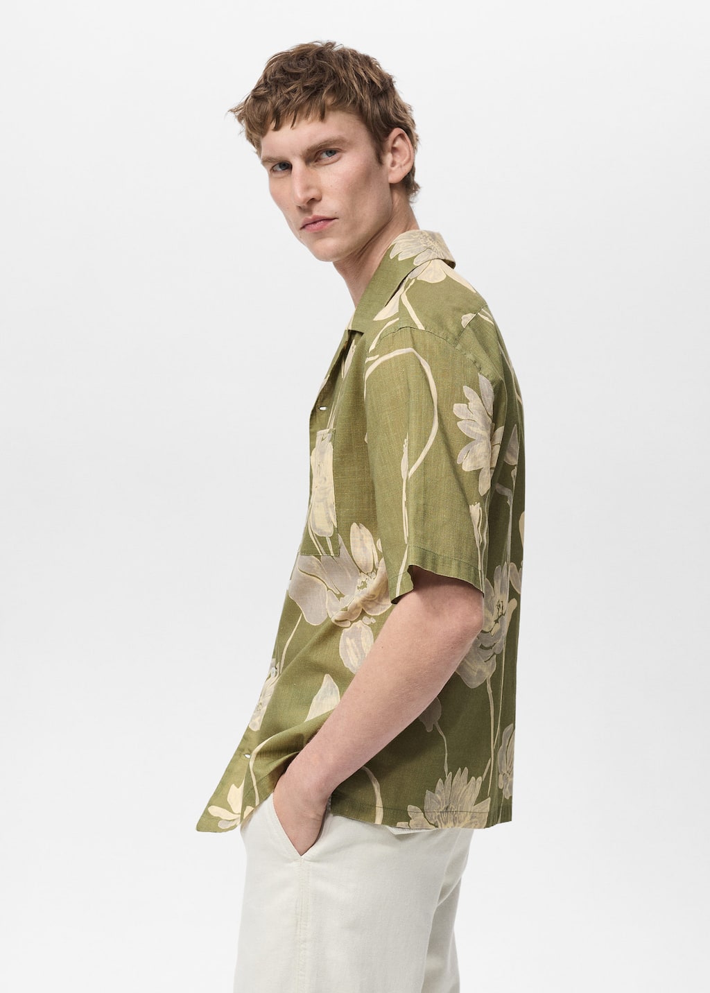 MANGO VENEZIA 87035938-43 MANGO MAN SHIRT SHORT SLEEVE