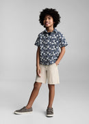 MANGO DAI 87035941-56 MANGO KIDS BOY SHIRT SHORT SLEEVE-2