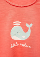 MANGO CAPTAIN 87035975-87 MANGO KIDS NEW BORN BABY T-SHIRT SHORT SLEEVE-2