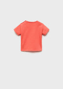MANGO CAPTAIN 87035975-87 MANGO KIDS NEW BORN BABY T-SHIRT SHORT SLEEVE-3
