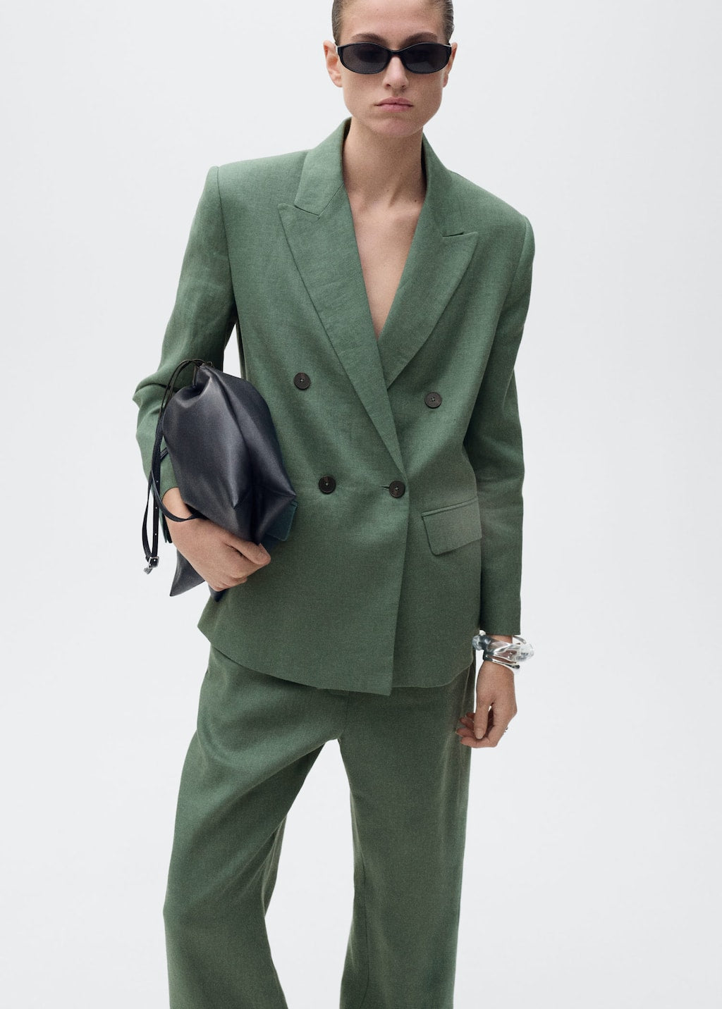 MANGO WOMEN MUSGO 87096711-48 BLAZER AND TROUSER 87036712-48