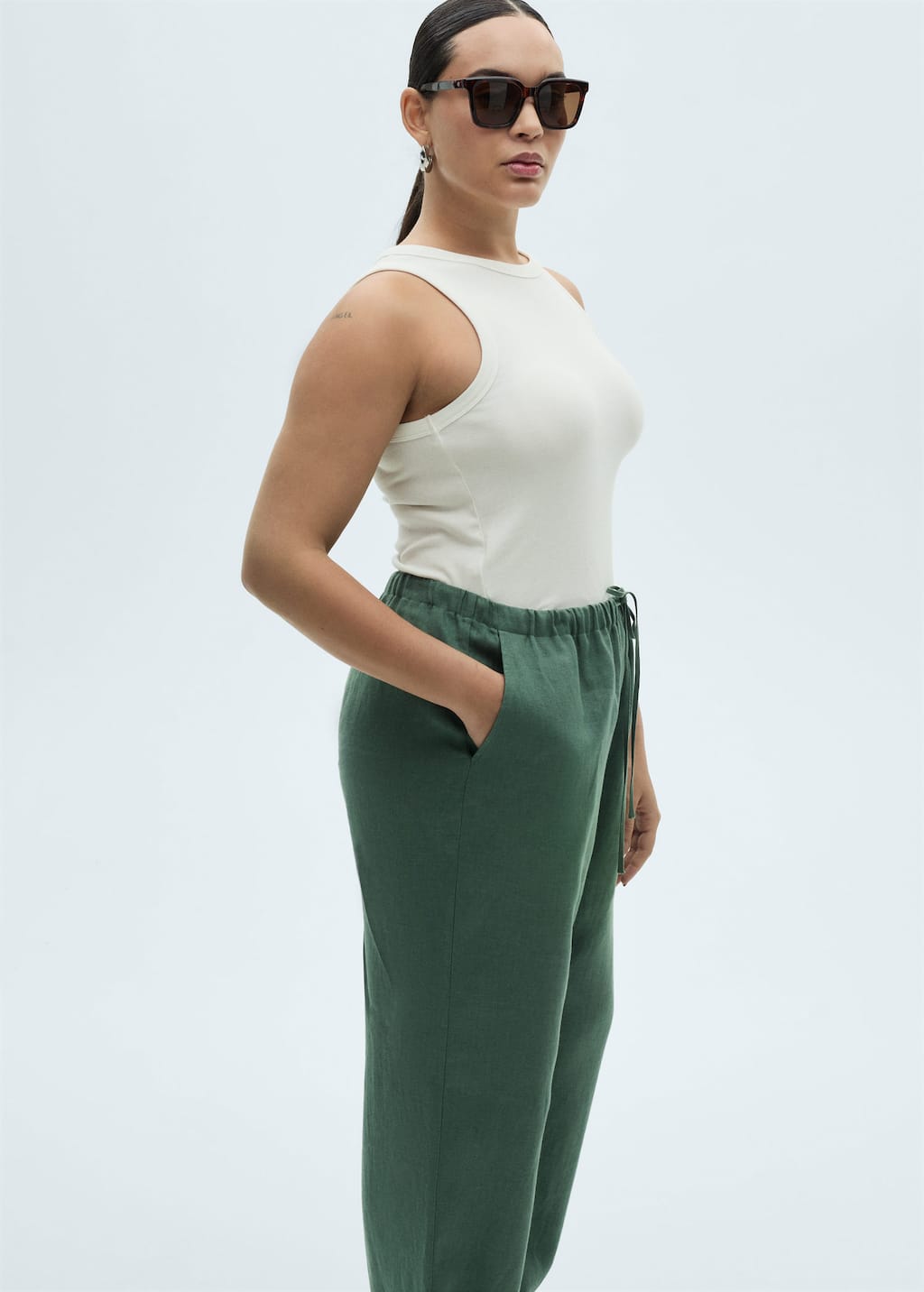 MANGO WOMEN MUSGO 87096711-48 BLAZER AND TROUSER 87036712-48