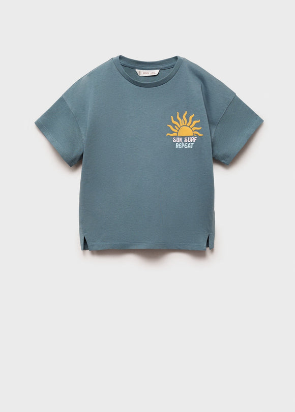 MANGO SUNSHINE 87037894-59 MANGO KIDS GIRL T-SHIRT SHORT SLEEVE