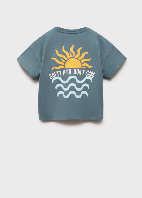 MANGO SUNSHINE 87037894-59 MANGO KIDS GIRL T-SHIRT SHORT SLEEVE