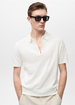 MANGO CANARIO 87037899-05 MANGO MAN POLO SHIRT