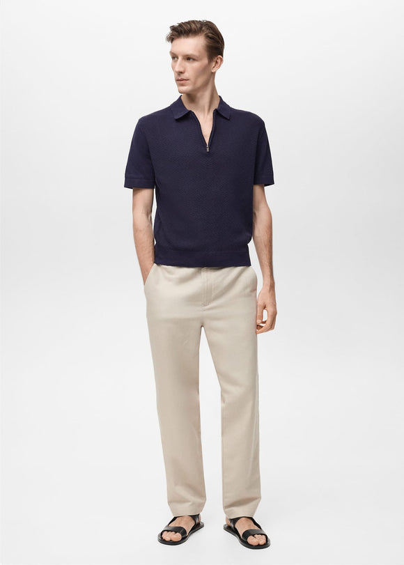 MANGO CANARIO 87037899-56 MANGO MAN POLO SHIRT