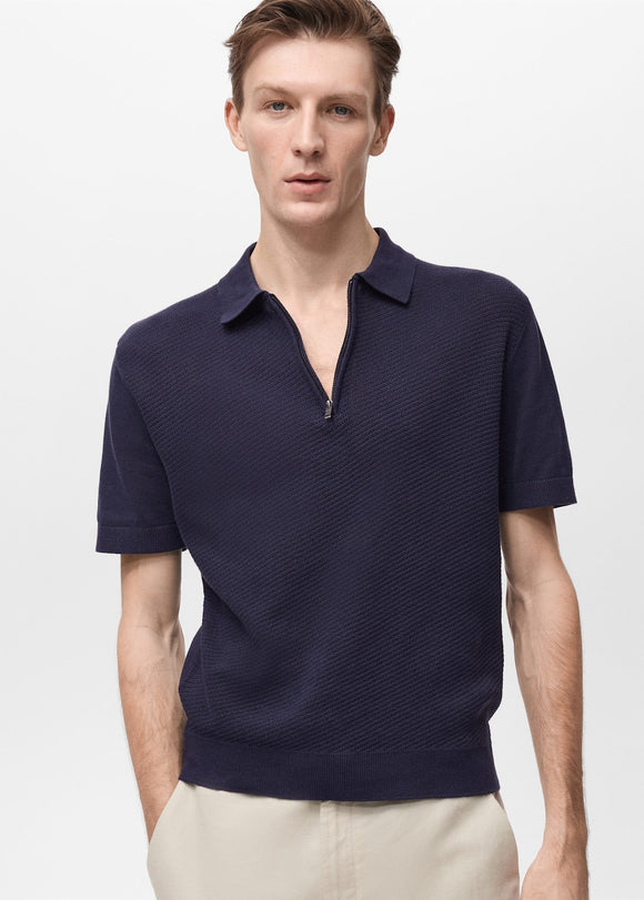 MANGO CANARIO 87037899-56 MANGO MAN POLO SHIRT