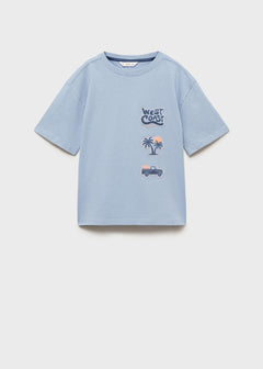 MANGO RUSTIC 87038269-52 MANGO KIDS BOY T-SHIRT SHORT SLEEVE