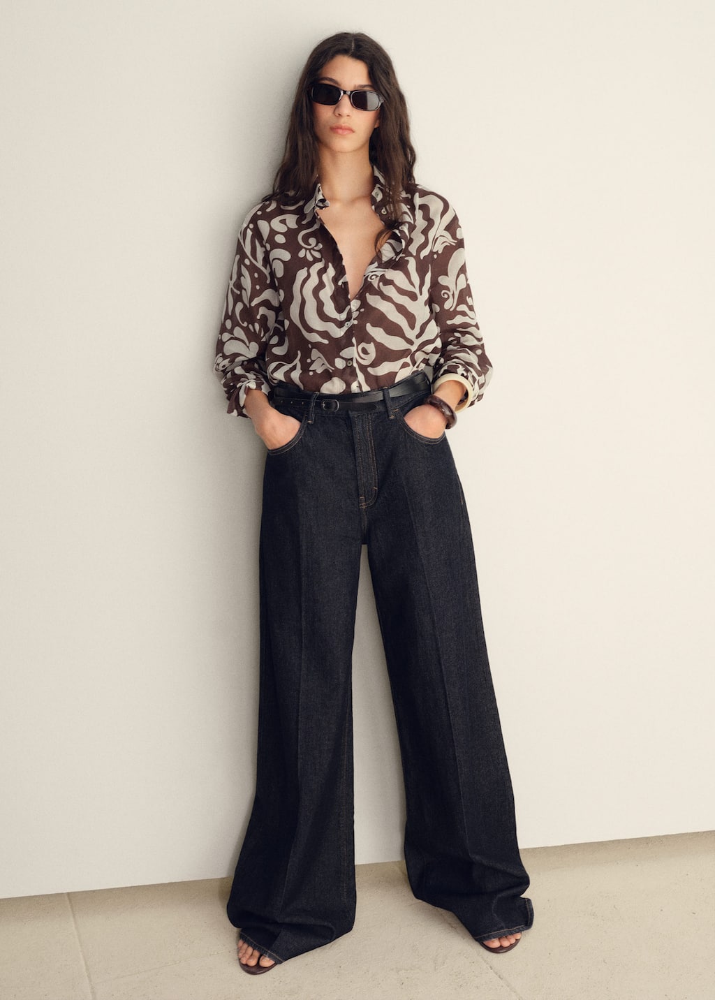 MANGO NEMO 87038644-30 MANGO WOMEN SHIRT LONG SLEEVE
