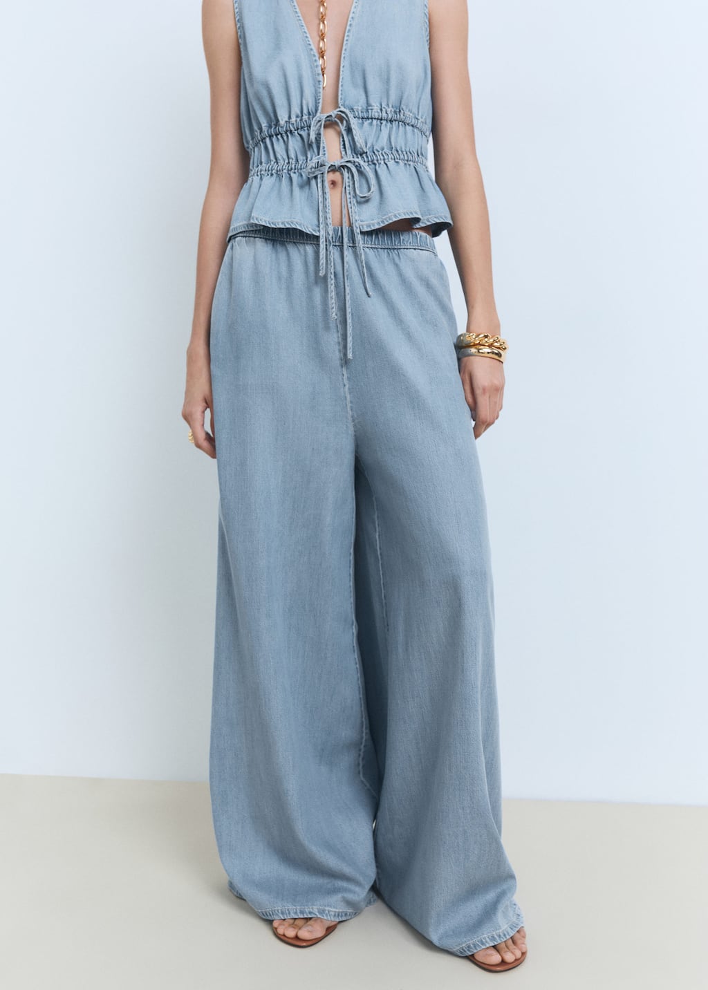 MANGO SIROS 87038648-TC MANGO WOMEN TROUSER