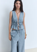 MANGO SIROS 87038648-TC MANGO WOMEN TROUSER-4