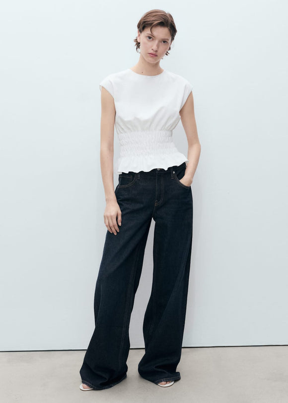 MANGO GOMI 87038654-01 MANGO WOMEN T-SHIRT SHORT SLEEVE