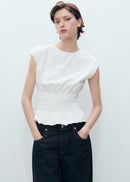 MANGO GOMI 87038654-01 MANGO WOMEN T-SHIRT SHORT SLEEVE-1