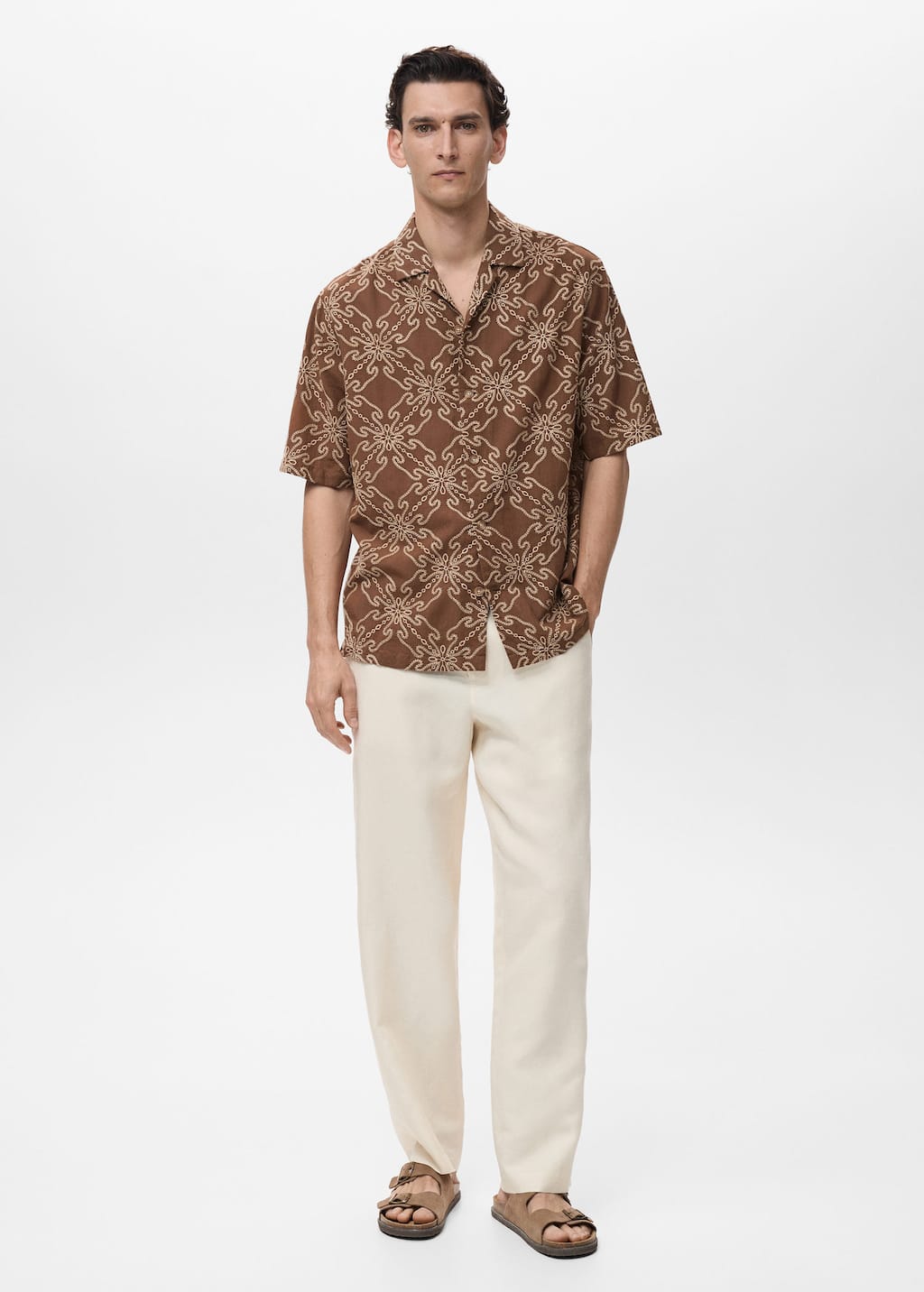 MANGO SAONA 87039218-31 MANGO MAN SHIRT SHORT SLEEVE