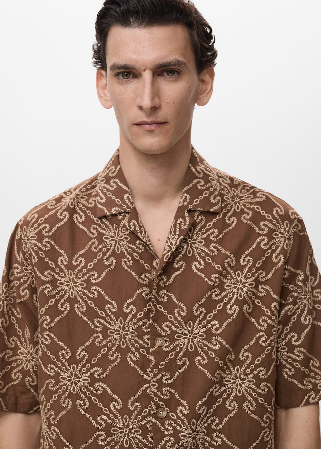 MANGO SAONA 87039218-31 MANGO MAN SHIRT SHORT SLEEVE