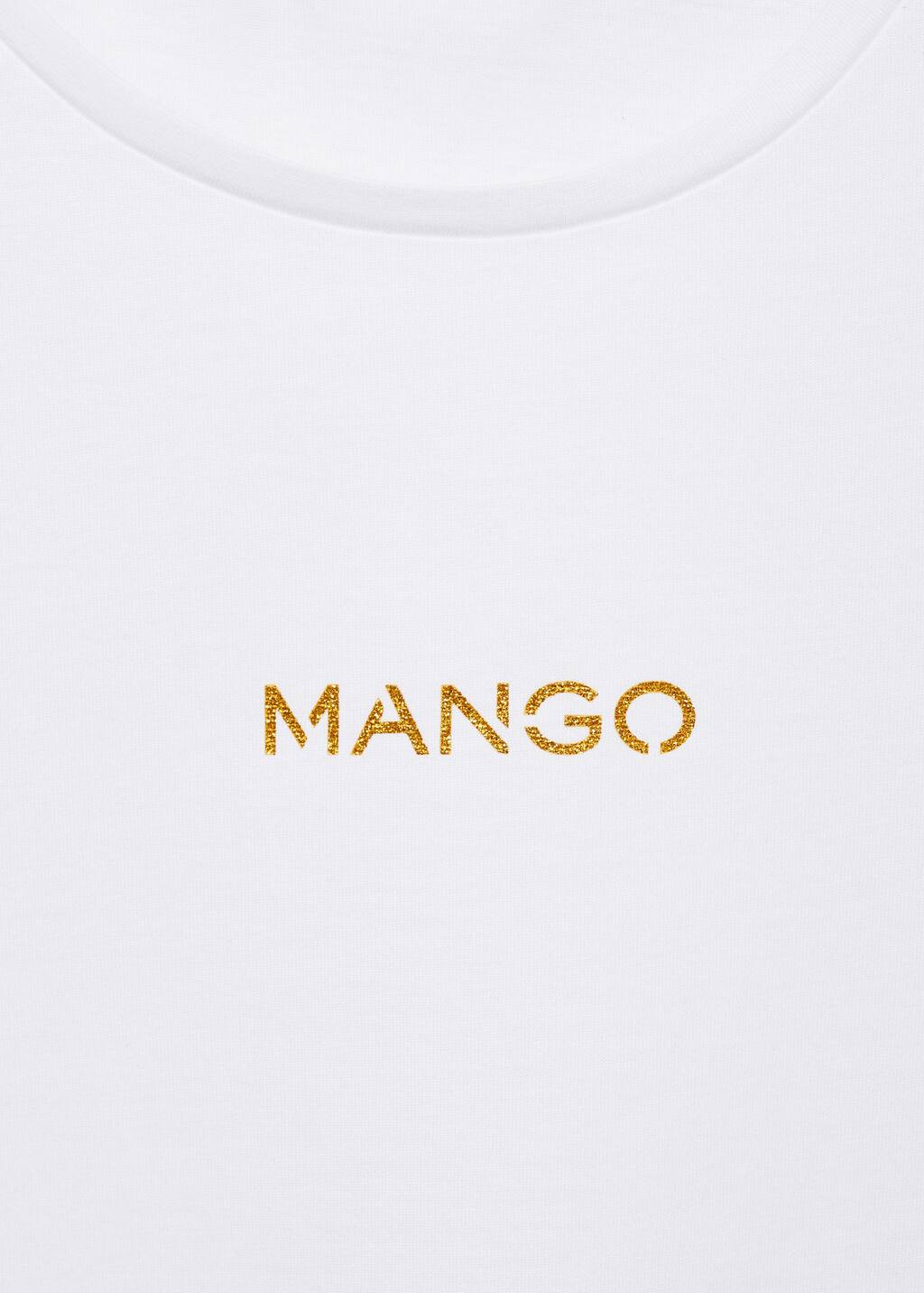 MANGO MANGOLOG 87040291-01 MANGO WOMEN T-SHIRT SHORT SLEEVE