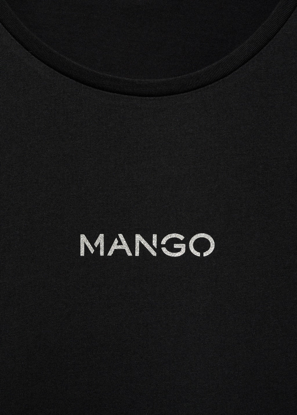 MANGO MANGOLOG 87040291-99 MANGO WOMEN T-SHIRT SHORT SLEEVE