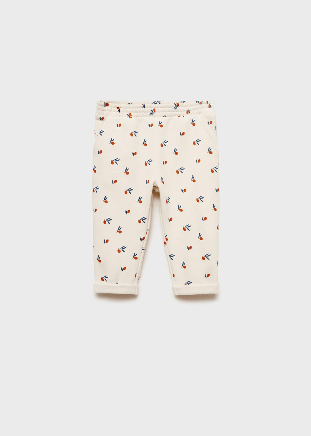 MANGO OLIVEP 87040374-02 MANGO KIDS NEW BORN BABY JOGGERS