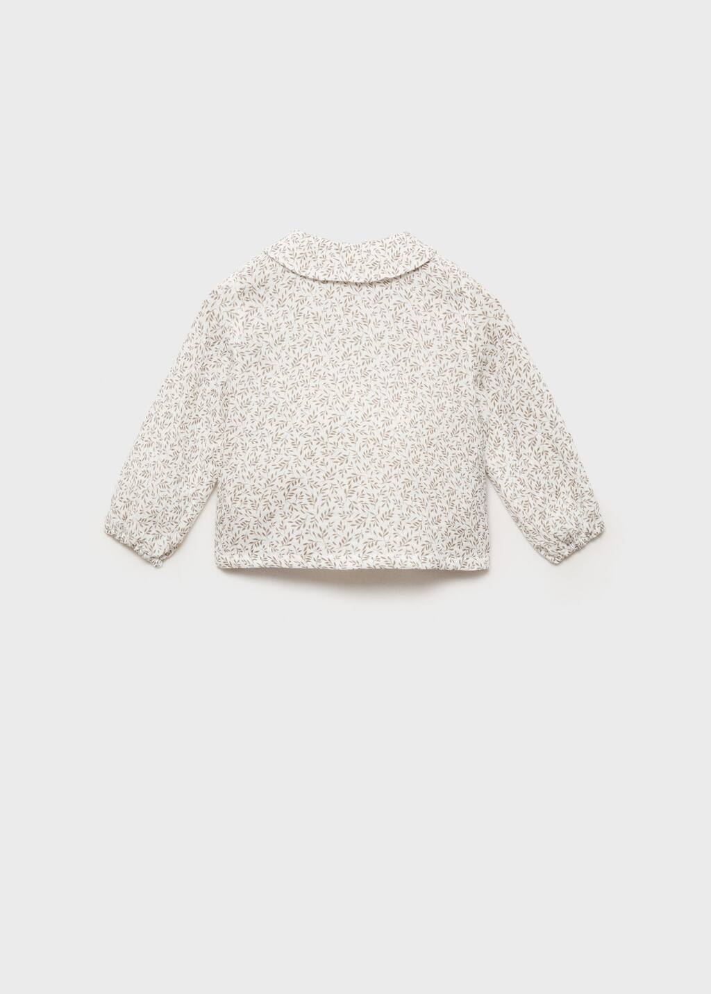 MANGO FERMAT 87040376-02 MANGO KIDS NEW BORN BABY BLOUSE