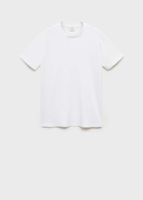 MANGO CHERLO 87040598-01 MANGO MAN T-SHIRT SHORT SLEEVE