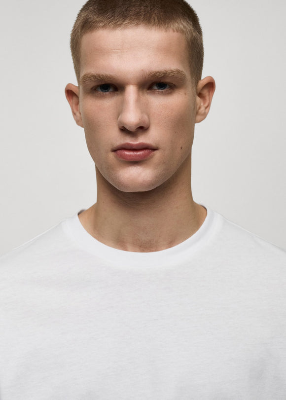 MANGO CHERLO 87040598-01 MANGO MAN T-SHIRT SHORT SLEEVE