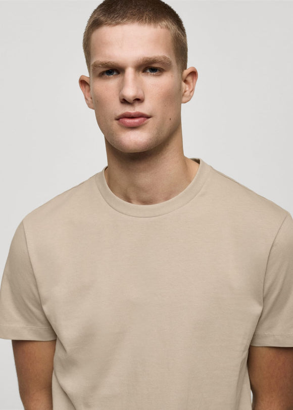 MANGO CHERLO 87040598-05 MANGO MAN T-SHIRT SHORT SLEEVE