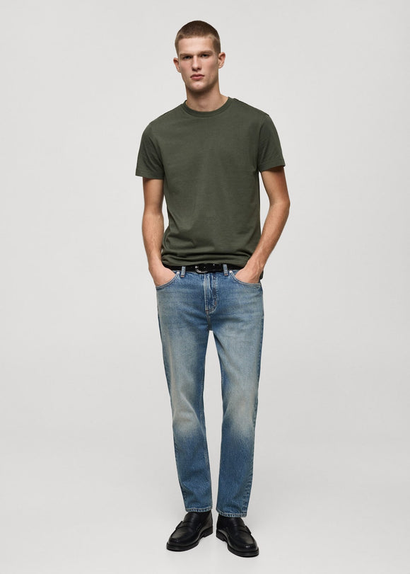 MANGO CHERLO 87040598-38 MANGO MAN T-SHIRT SHORT SLEEVE