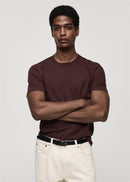 MANGO CHERLO 87040598-78 MANGO MAN T-SHIRT SHORT SLEEVE-1