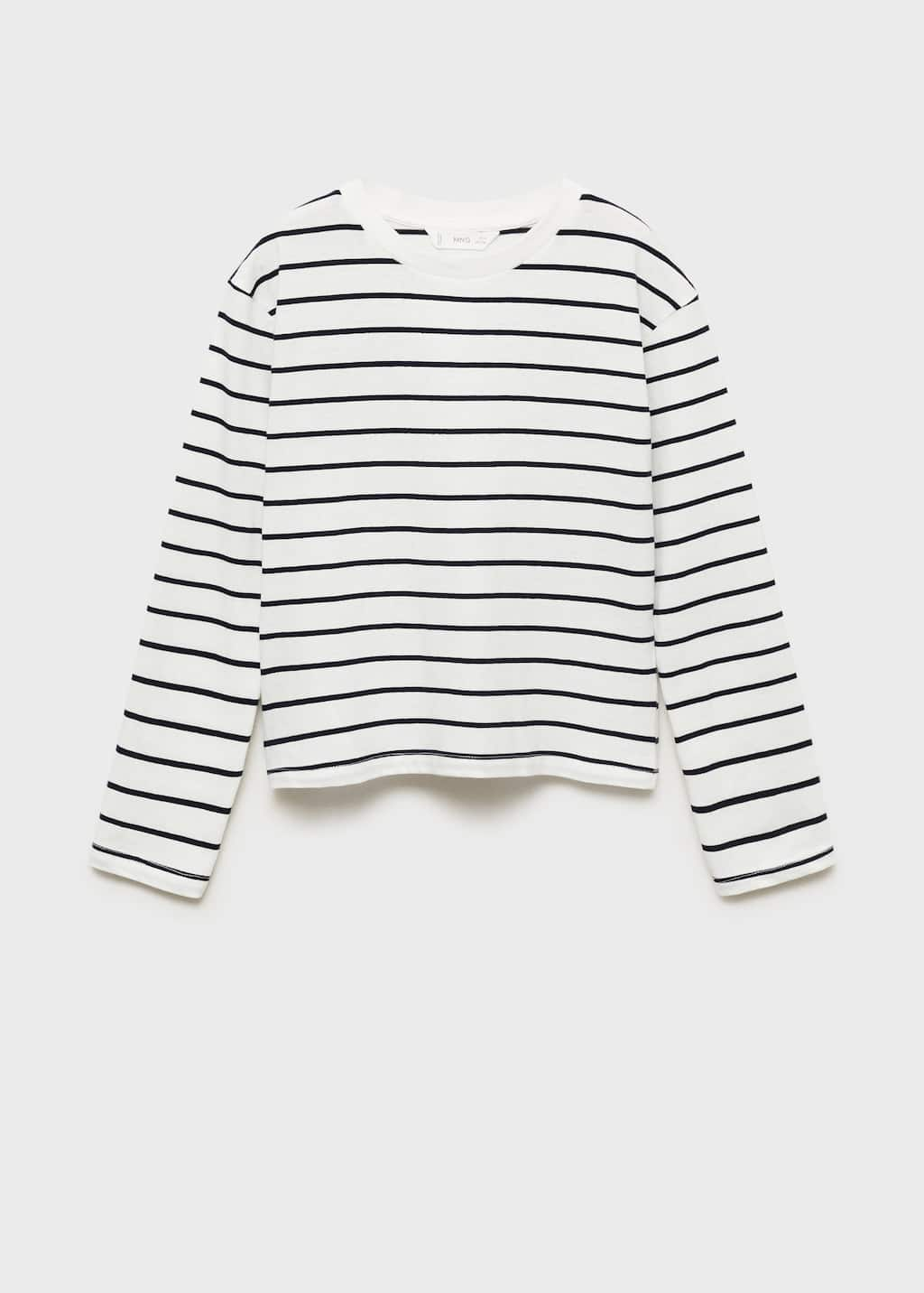 MANGO STRIPES 87040641-02 MANGO KIDS GIRL T-SHIRT LONG SLEEVE