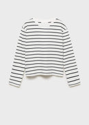 MANGO STRIPES 87040641-02 MANGO KIDS GIRL T-SHIRT LONG SLEEVE-3