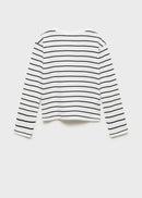 MANGO STRIPES 87040641-02 MANGO KIDS GIRL T-SHIRT LONG SLEEVE-6