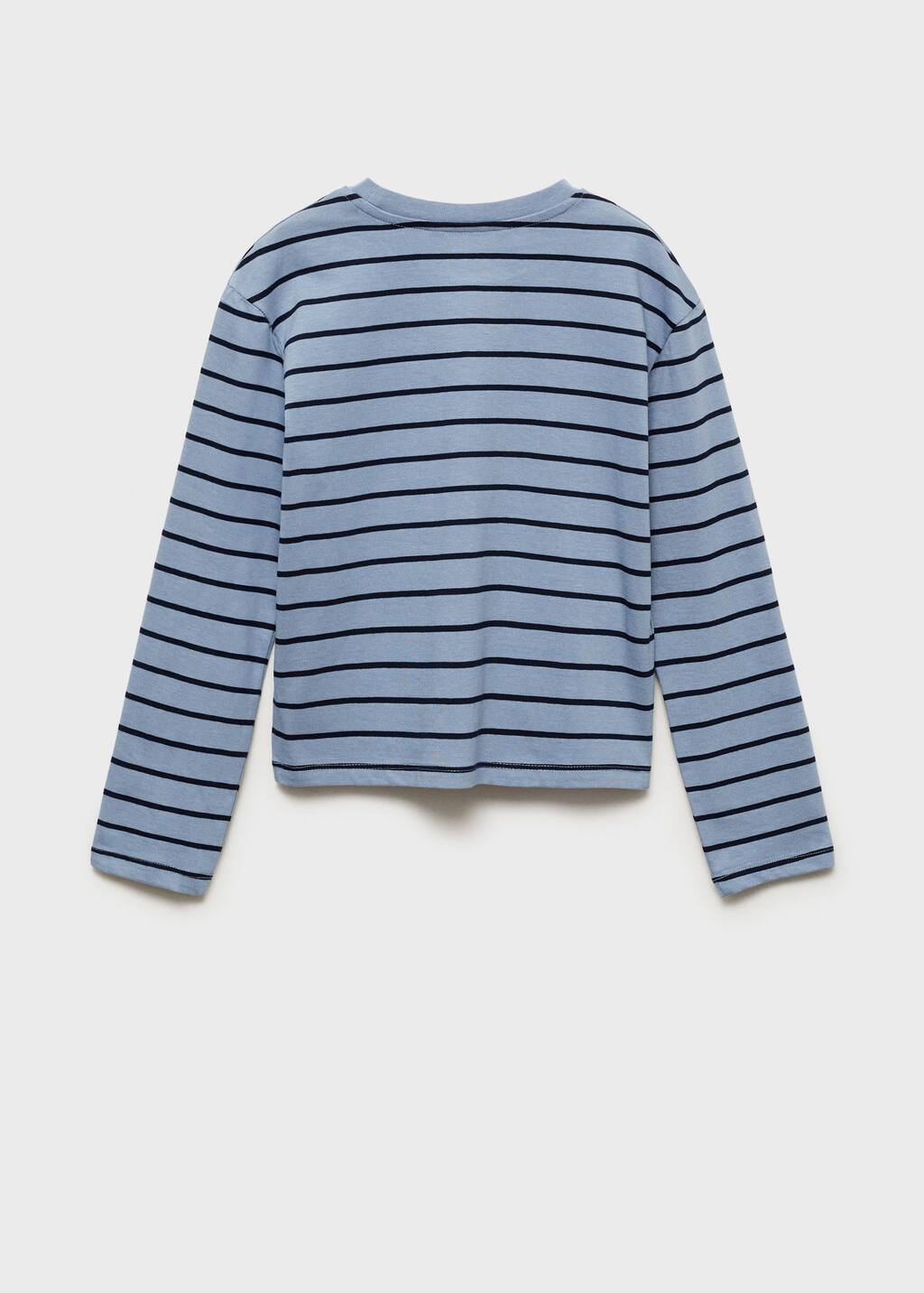 MANGO STRIPES 87040641-52 MANGO KIDS GIRL T-SHIRT LONG SLEEVE