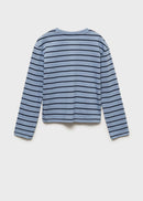 MANGO STRIPES 87040641-52 MANGO KIDS GIRL T-SHIRT LONG SLEEVE-6