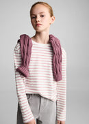 MANGO STRIPES 87040641-85 MANGO KIDS GIRL T-SHIRT LONG SLEEVE-1
