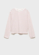 MANGO STRIPES 87040641-85 MANGO KIDS GIRL T-SHIRT LONG SLEEVE-3