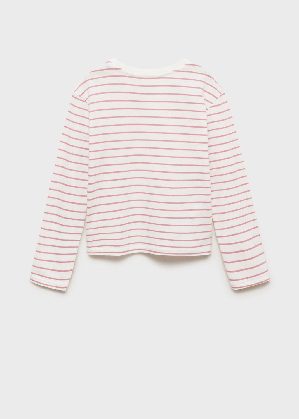 MANGO STRIPES 87040641-85 MANGO KIDS GIRL T-SHIRT LONG SLEEVE