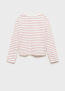 MANGO STRIPES 87040641-85 MANGO KIDS GIRL T-SHIRT LONG SLEEVE-7