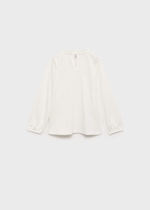 MANGO ISA 87040643-02 MANGO KIDS BABY GIRL T-SHIRT LONG SLEEVE