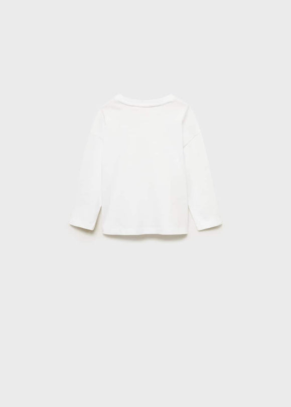 MANGO HENLEYB7 87040648-02 MANGO KIDS BABY BOY T-SHIRT LONG SLEEVE