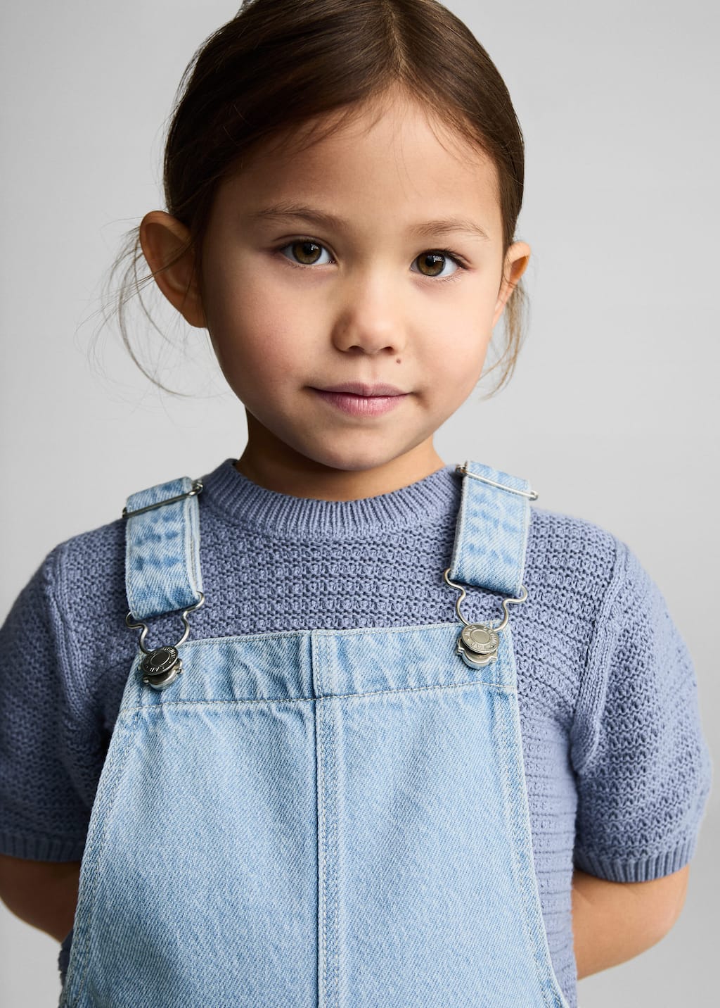 MANGO RUFFI 87041046-TC MANGO KIDS BABY GIRL DUNGAREE